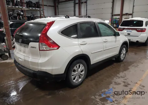 2012 Honda Cr-V Ex-L из США, поврежденный, VIN 5J6RM4H76CL074637
